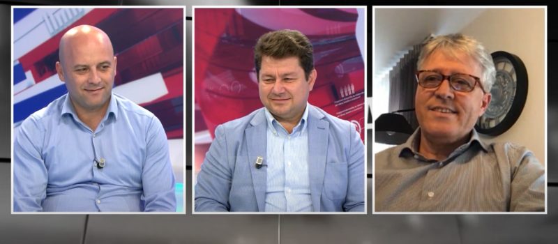 Kryetari i Forumit Ekonomik Mbarë Shqiptar, z. Nagib Fejzi, i ftuar në emisionin “Bardh a Zi”.