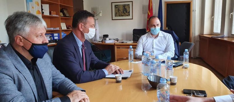 Takim me Ministrin e Shëndetësisë së Maqedonisë së Veriut