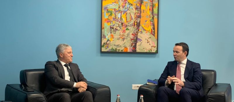Takim me Ministrin e Bujqësisë në Kosovë, z. Faton Peci